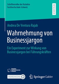 Abbildung von: Wahrnehmung von Businessjargon - Springer Gabler