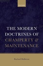 Cover: The Modern Doctrines of Champerty and Maintenance - OUP eBook