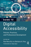 Cover: Guide to Digital Accessibility - Routledge