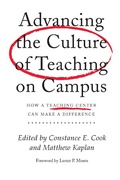 Cover: Advancing the Culture of Teaching on Campus - Routledge