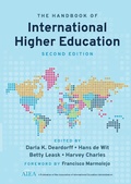 Cover: The Handbook of International Higher Education - Routledge