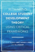 Cover: Rethinking College Student Development Theory Using Critical Frameworks - Routledge