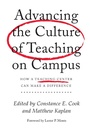 Cover: Advancing the Culture of Teaching on Campus - Routledge