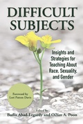 Cover: Difficult Subjects - Routledge