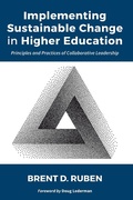Cover: Implementing Sustainable Change in Higher Education - Routledge