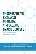 Cover: Undergraduate Research in Online, Virtual, and Hybrid Courses - Routledge