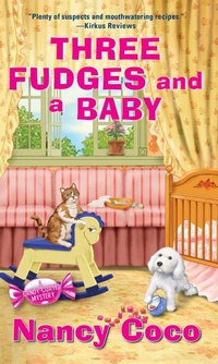 Enlarge image Cover: Three Fudges and a Baby - Kensington Cozies