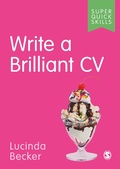 Cover: Write a Brilliant CV - SAGE Publications Ltd