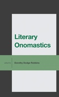 Cover: Literary Onomastics - Lexington Books