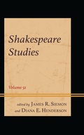Cover: Shakespeare Studies - Fairleigh Dickinson University Press,U.S.