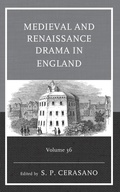 Cover: Medieval and Renaissance Drama in England - Fairleigh Dickinson University Press,U.S.