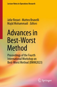 Abbildung von: Advances in Best-Worst Method - Springer