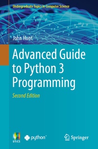 Abbildung von: Advanced Guide to Python 3 Programming - Springer