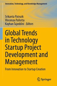 Enlarge image Cover: Global Trends in Technology Startup Project Development and Management - Springer