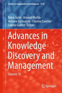 Enlarge image Cover: Advances in Knowledge Discovery and Management - Springer
