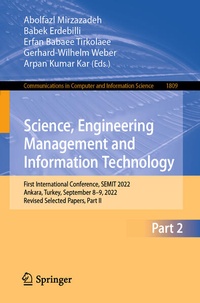 Enlarge image Cover: Science, Engineering Management and Information Technology - Springer