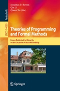 Cover: Theories of Programming and Formal Methods - Springer