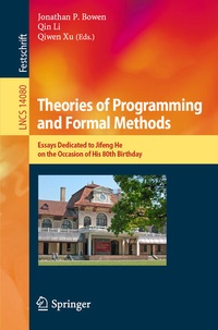 Enlarge image Cover: Theories of Programming and Formal Methods - Springer