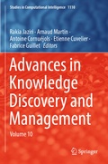 Cover: Advances in Knowledge Discovery and Management - Springer