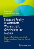 Abbildung von: Extended Reality in Wirtschaft, Wissenschaft, Gesellschaft und Medien - Springer Gabler