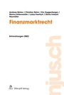 Cover: Finanzmarktrecht - Stämpfli Verlag AG