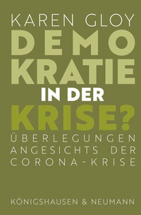 Abbildung von: Demokratie in der Krise? - Königshausen & Neumann