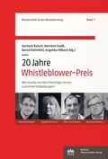 Cover: 20 Jahre Whistleblower-Preis - Berliner Wissenschafts-Verlag