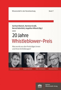 Abbildung von: 20 Jahre Whistleblower-Preis - Berliner Wissenschafts-Verlag
