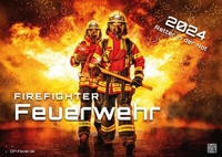 Abbildung von: FIREFIGHTER - Retter in der Not - Feuerwehr - 2024 - Kalender DIN A2 - GP-Fever.de