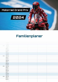 Abbildung von: Motorrad Grand Prix 2024 - Kalender | MotoGP DIN A3 (Familien-/Terminplaner) - GP-Fever.de