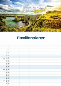 Abbildung von: Irland - Die grüne Insel - 2024 - Kalender DIN A3 (Familien-/Terminplaner) - GP-Fever.de