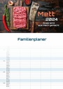 Bild: Mettkalender - Alles wird aus Hack gemacht - 2024 - Kalender DIN A3 (Familien-/Terminplaner) - GP-Fever.de