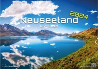 Abbildung von: Neuseeland - Das Land der langen weißen Wolke - 2024 - Kalender DIN A3 - GP-Fever.de