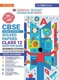 Abbildung von: Oswaal Cbse Chapterwise Solved Papers 2023-2014 Business Studies Class 12th - Oswaal Books