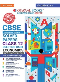 Abbildung von: Oswaal Cbse Chapterwise Solved Papers 2023-2014 Economics Class 12th - Oswaal Books