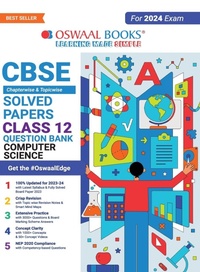 Abbildung von: Oswaal Cbse Chapterwise Solved Papers 2023-2014 Computer Science Class 12th - Oswaal Books