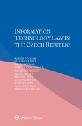 Abbildung von: Information Technology Law in the Czech Republic - Kluwer Law International