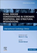 Cover: Renal Disease and coronary, peripheral and structural interventions, An Issue of Interventional Cardiology Clinics: Volume 12-4 - Churchill Livingstone