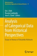 Cover: Analysis of Categorical Data from Historical Perspectives - Springer