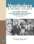 Cover: Vocabulary and Word Study for American History - Pearson