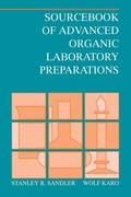 Cover: Sourcebook of Advanced Organic Laboratory Preparations - Academic Press