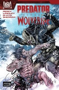 Cover: Predator Vs. Wolverine - Marvel Comics