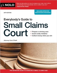 Abbildung von: Everybody's Guide to Small Claims Court - NOLO