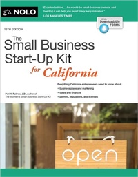 Enlarge image Cover: The Small Business Start-Up Kit for California - NOLO