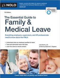 Abbildung von: The Essential Guide to Family & Medical Leave - NOLO