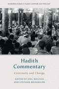 Cover: Hadith Commentary - Edinburgh University Press