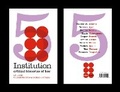 Cover: Institution 2023 - CRMEP Books