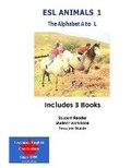 Cover: ESL Animals 1 - Learning English Curriculum