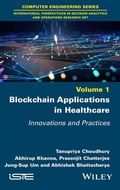 Cover: Blockchain Applications in Healthcare - Wiley-ISTE