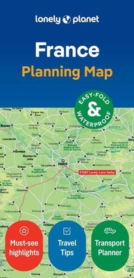 Abbildung von: Lonely Planet France Planning Map - Lonely Planet Global Limited
